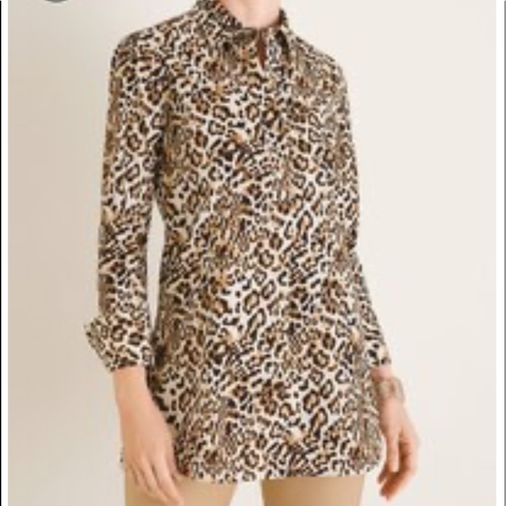 Cute New Chico’s Cheetah Top